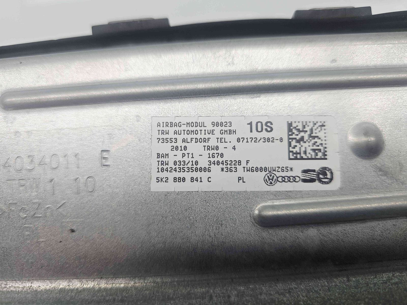 Airbag genunchi Volkswagen Passat B8 (3G2) [Fabr 2015-prezent] 5K2880841C - imagine 5