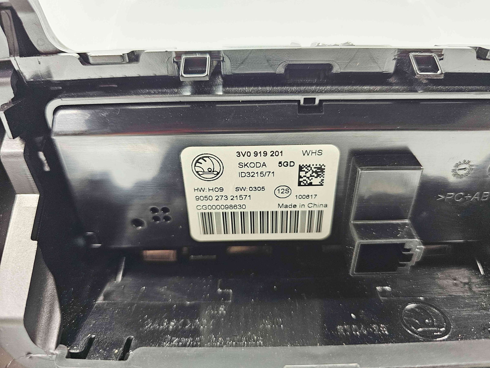 Panou comanda clima Skoda Superb III (3V3) [Fabr 2015-prezent] 3V0919201 - imagine 7