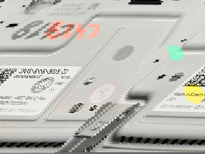  Unitate navigatie Skoda Superb III (3V3) [Fabr 2015-prezent] 3V0919605D