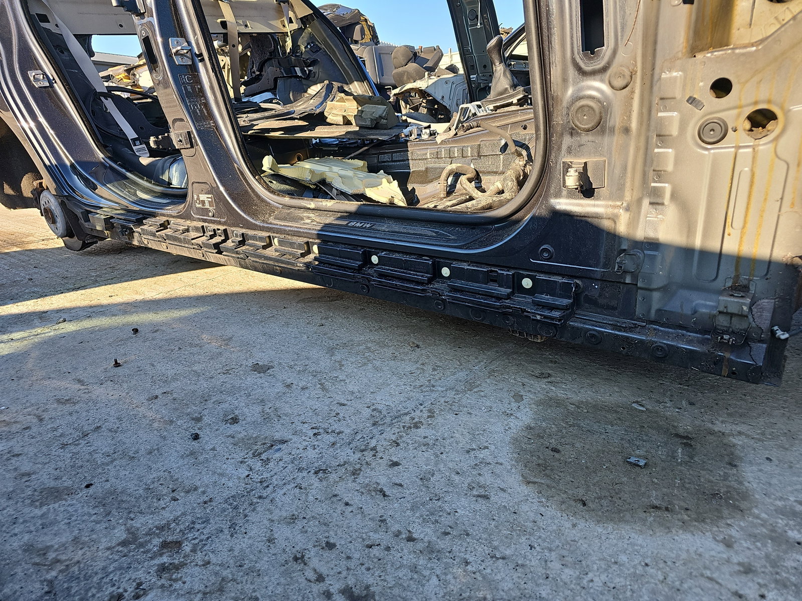 Prag lateral dreapta Bmw 5 (F10) [Fabr 2011-2016] OEM - imagine 3