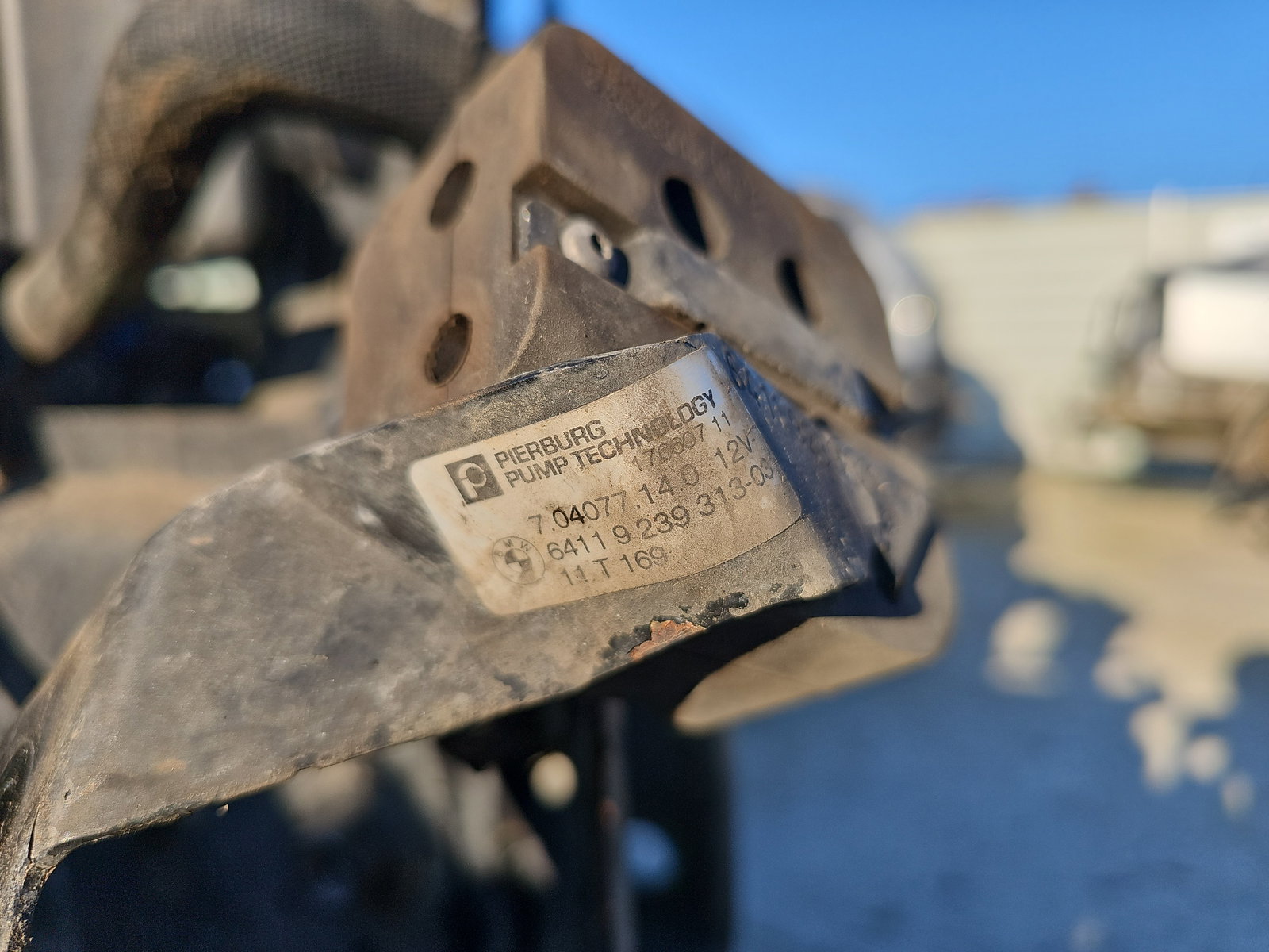 Pompa recirculare apa Bmw 5 (F10) [Fabr 2011-2016] 9239313 2.0 N47D20 135KW / 184CP - imagine 3