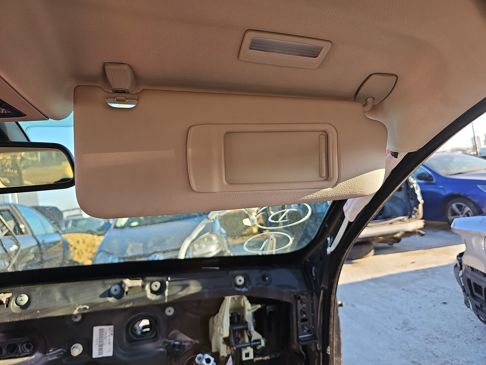 Parasolar dreapta Bmw 5 (F10) [Fabr 2011-2016] OEM - imagine 1