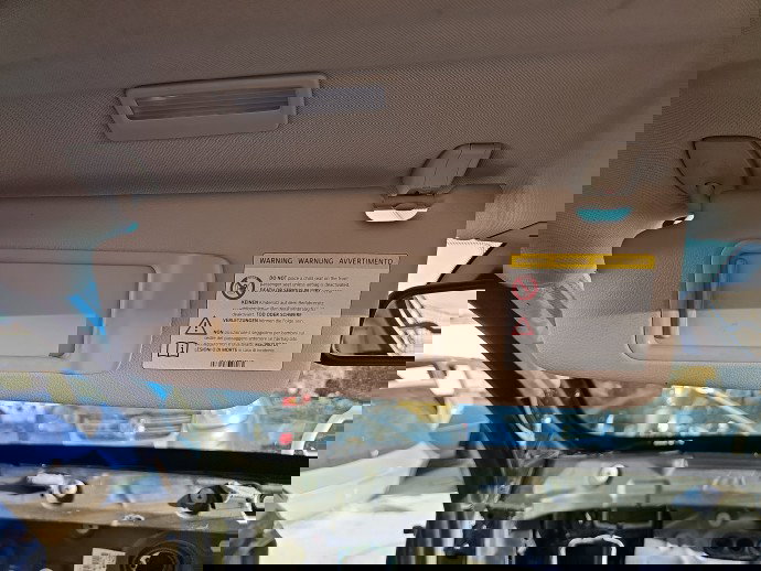  Parasolar stanga Bmw 5 (F10) [Fabr 2011-2016] OEM