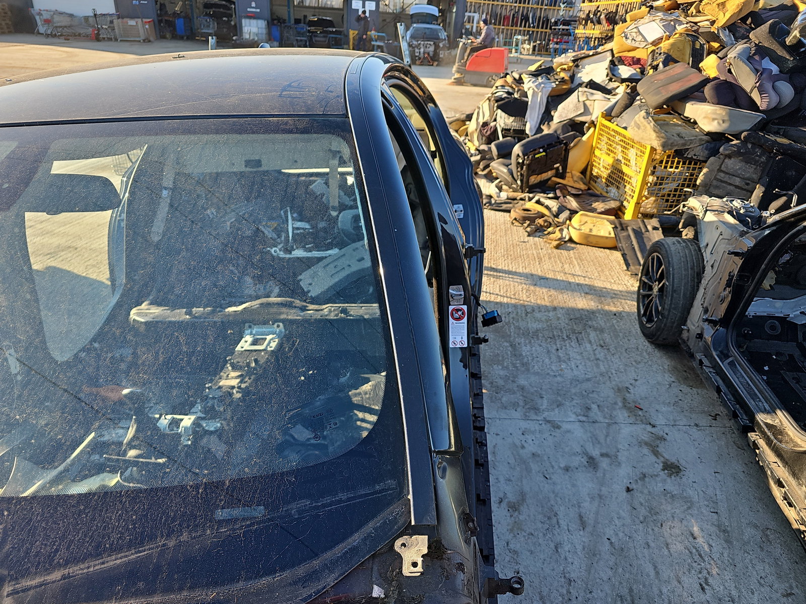 Cheder parbriz stanga Bmw 5 (F10) [Fabr 2011-2016] OEM - imagine 1