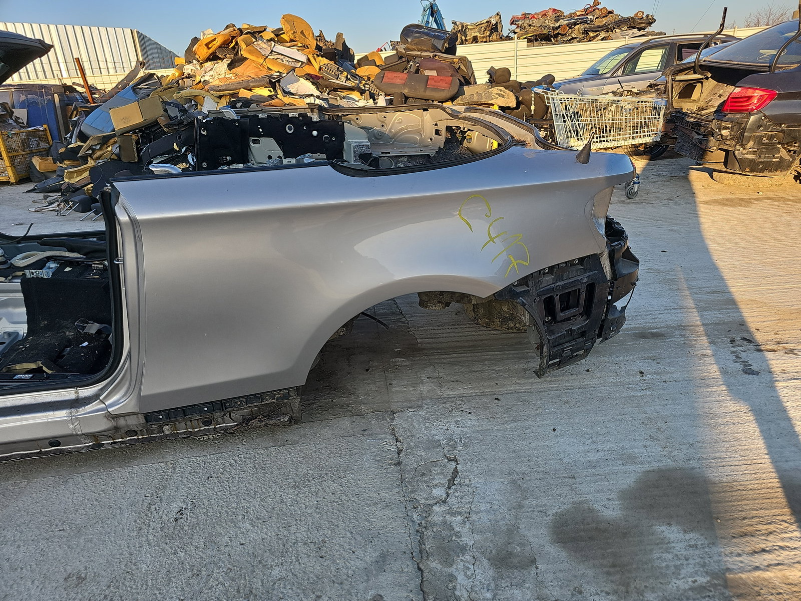 Aripa stanga spate Bmw 1 cabriolet (E88) [Fabr 2008-2013] OEM - imagine 2