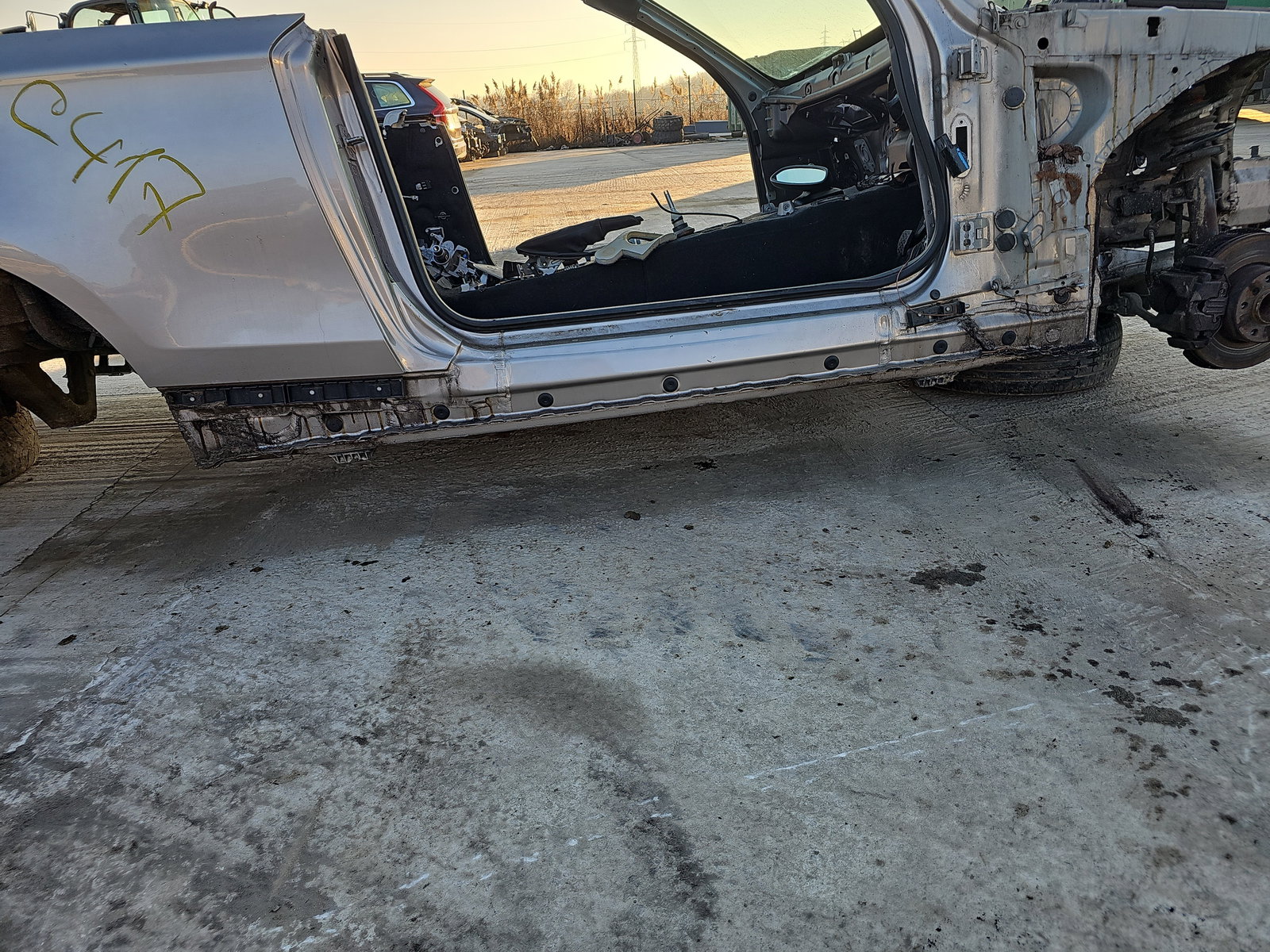 Prag lateral dreapta Bmw 1 cabriolet (E88) [Fabr 2008-2013] OEM - imagine 2