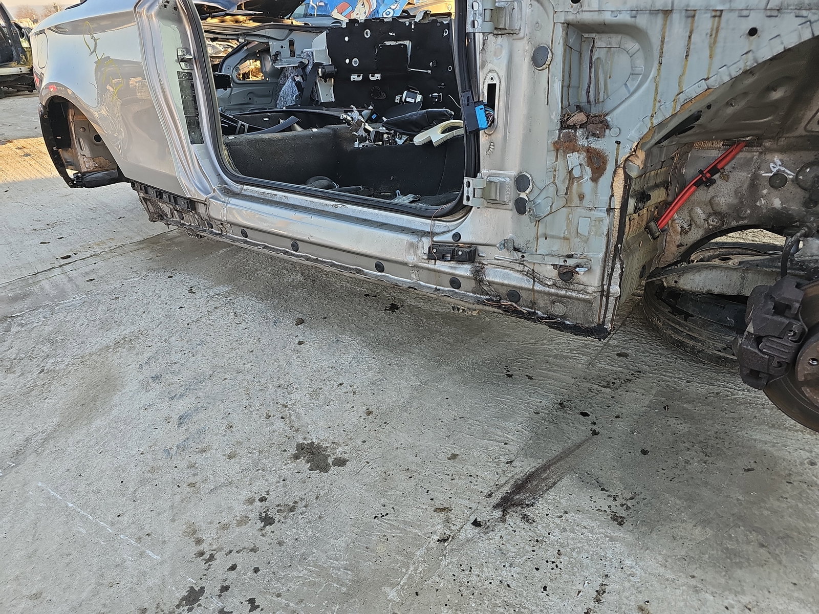 Prag lateral dreapta Bmw 1 cabriolet (E88) [Fabr 2008-2013] OEM - imagine 3