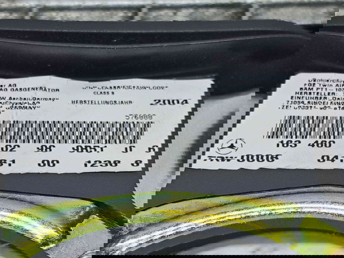  Airbag volan Mercedes Clasa ML (W163) [Fabr 1998-2005] A1634600298