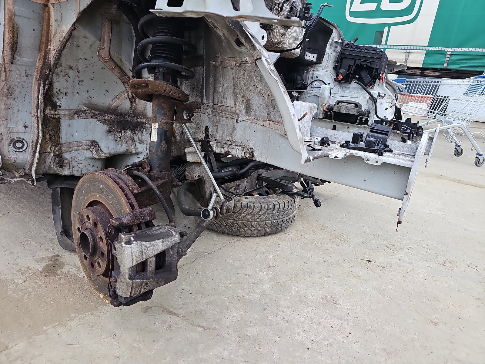 Lonjeron dreapta AUDI Q3 (8UB) [Fabr 2011-2018] OEM - imagine 3