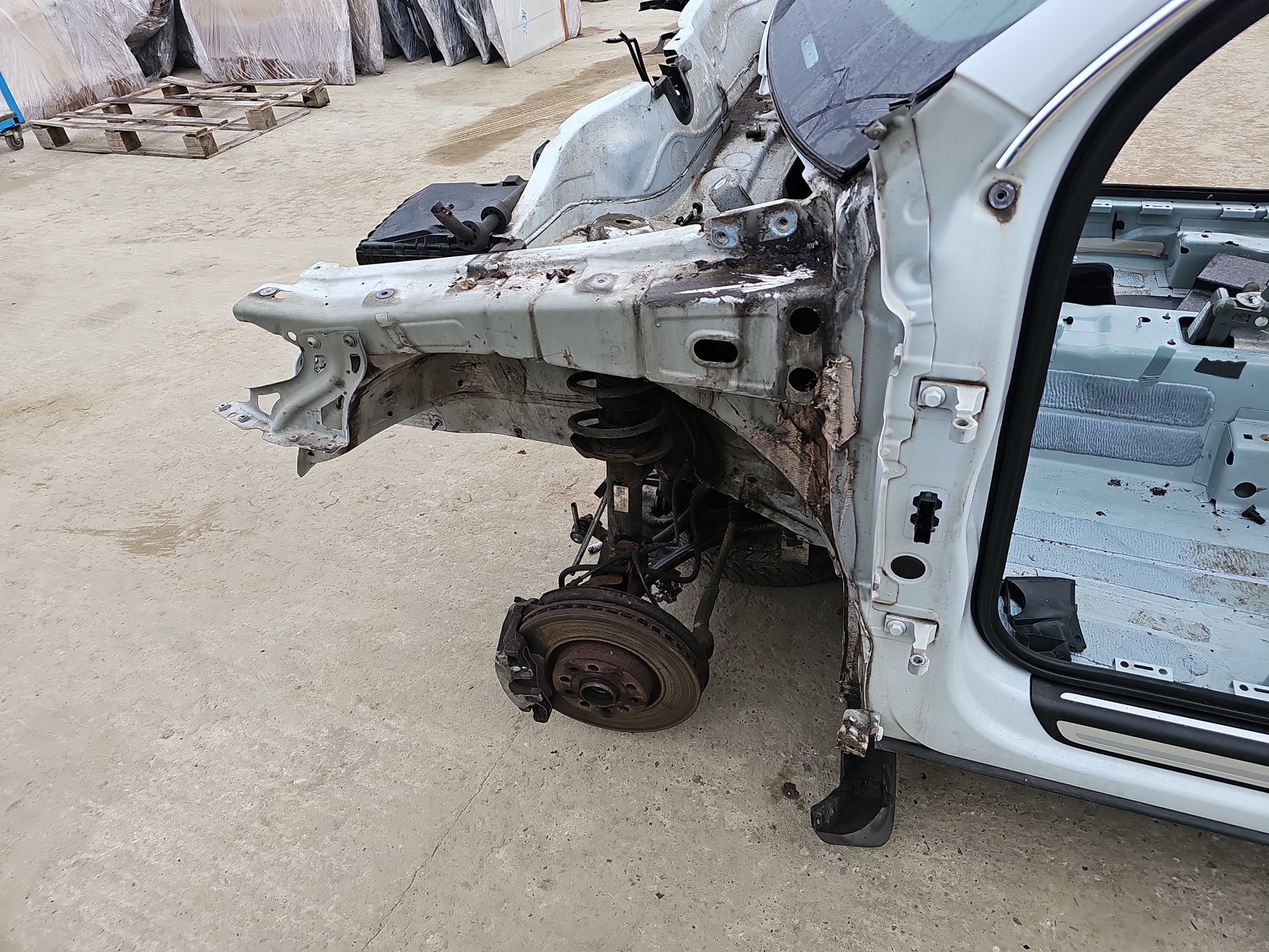 Semi aripa stanga AUDI Q3 (8UB) [Fabr 2011-2018] OEM - imagine 2