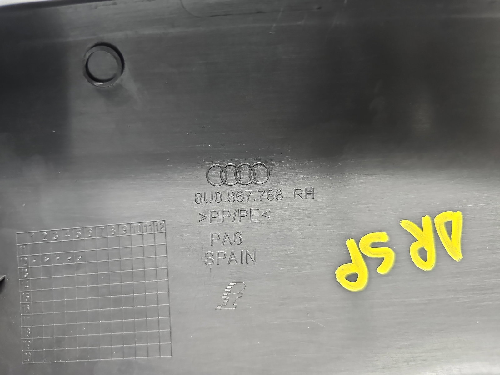 Ornament prag interior-dreapta AUDI Q3 (8UB) [Fabr 2011-2018] 8U0867768 - imagine 4