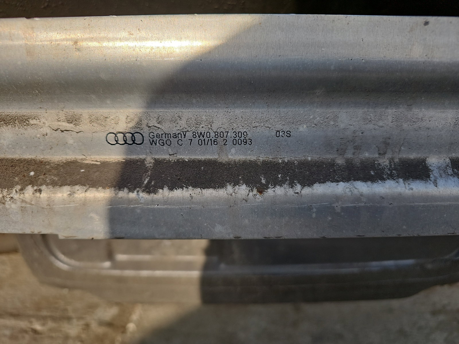 Armatura bara spate AUDI A4 (8W2, B9) [Fabr 2015-2023] 8W0807309 - imagine 4