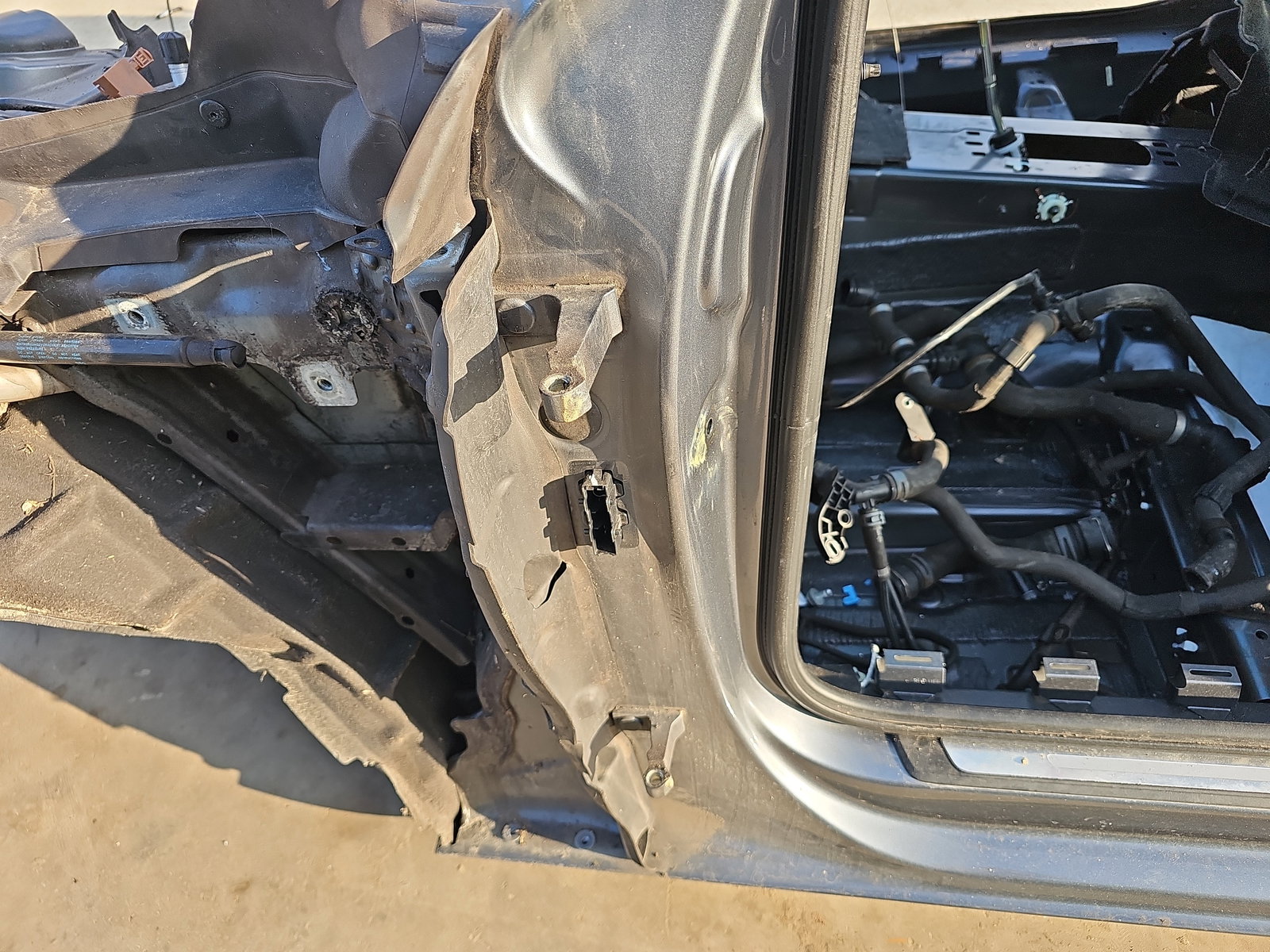 Set balamale usa stanga fata AUDI A4 (8W2, B9) [Fabr 2015-2023] OEM - imagine 1