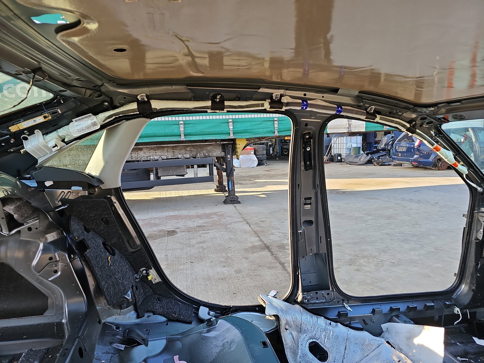 Airbag cortina stanga AUDI A4 (8W2, B9) [Fabr 2015-2023] 8W5880741F - imagine 1