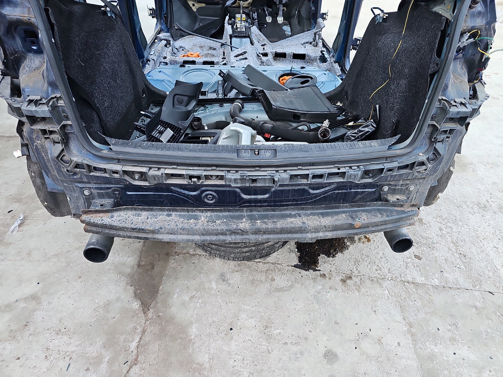 Suport central bara spate Volkswagen Golf 6 (5K1) GTI [Fabr 2009-2013] OEM - imagine 1