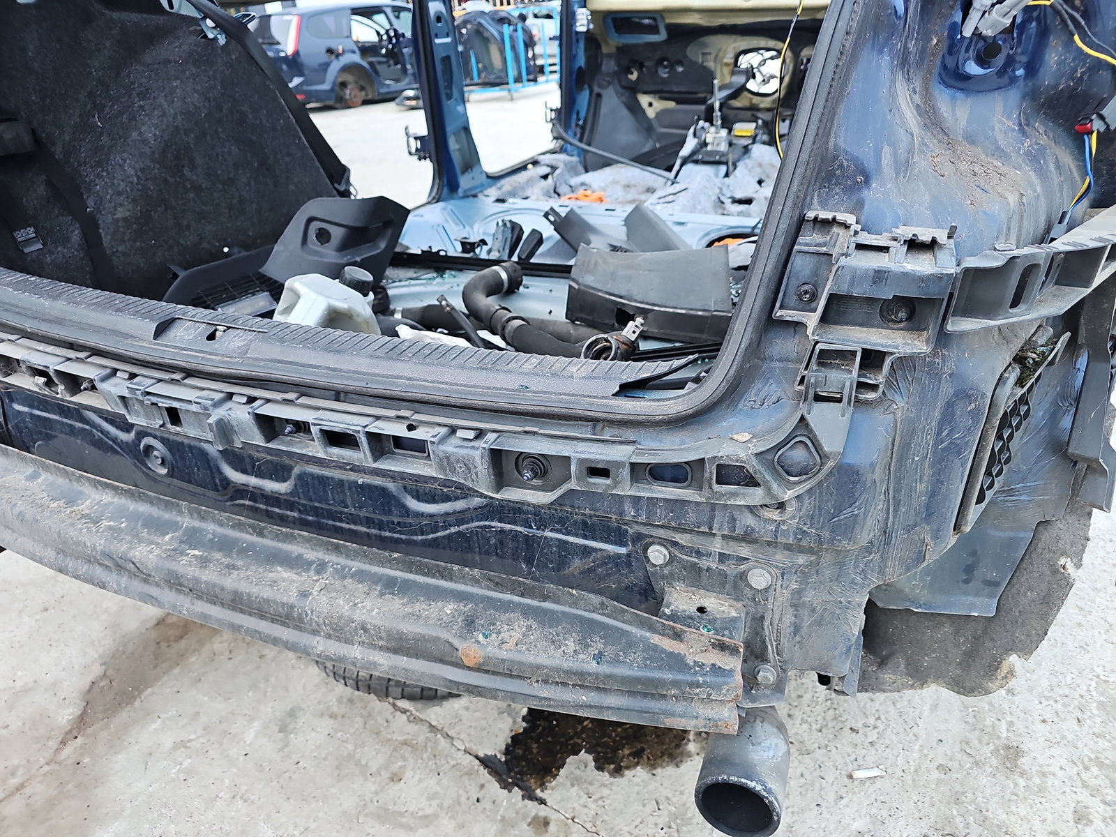 Suport central bara spate Volkswagen Golf 6 (5K1) GTI [Fabr 2009-2013] OEM - imagine 3