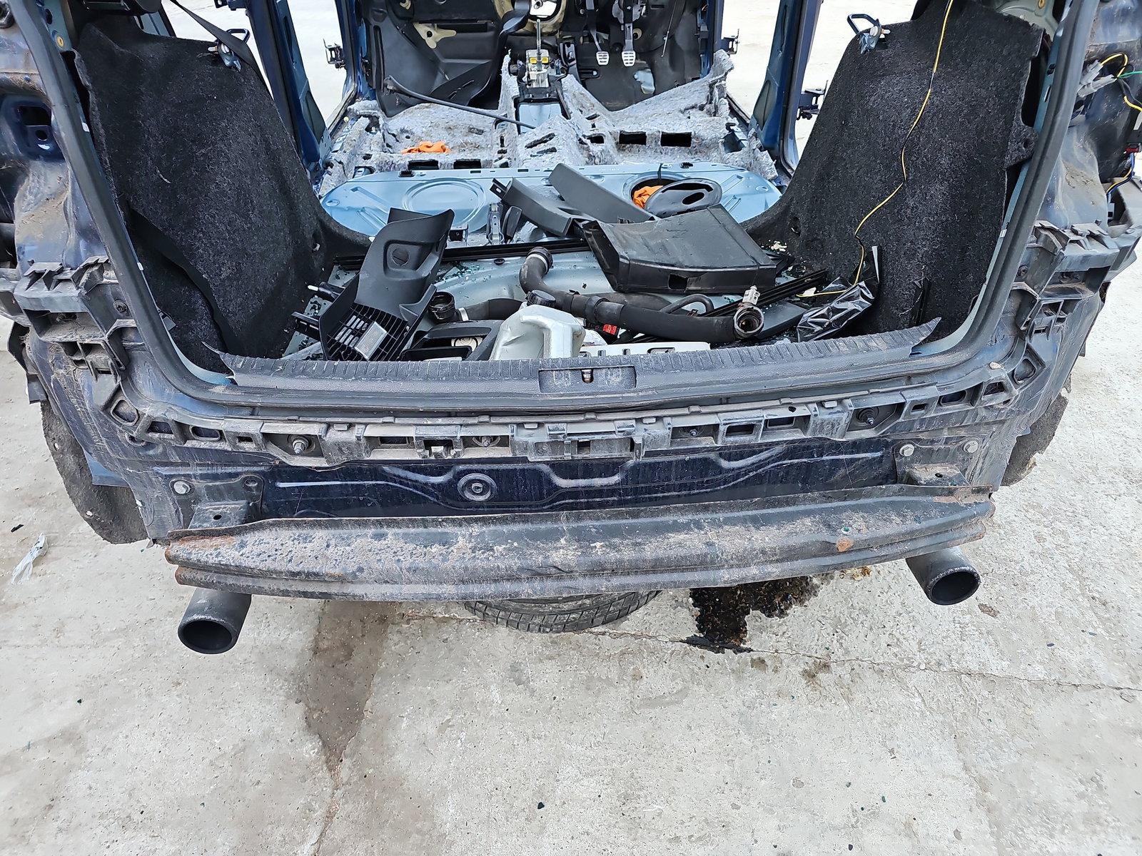 Suport central bara spate Volkswagen Golf 6 (5K1) GTI [Fabr 2009-2013] OEM - imagine 4