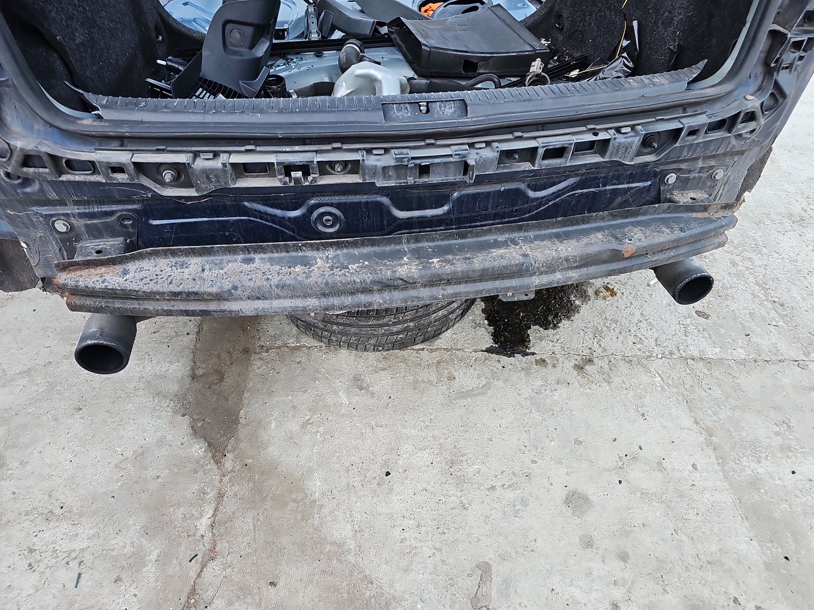 Armatura bara spate Volkswagen Golf 6 (5K1) GTI [Fabr 2009-2013] OEM - imagine 1