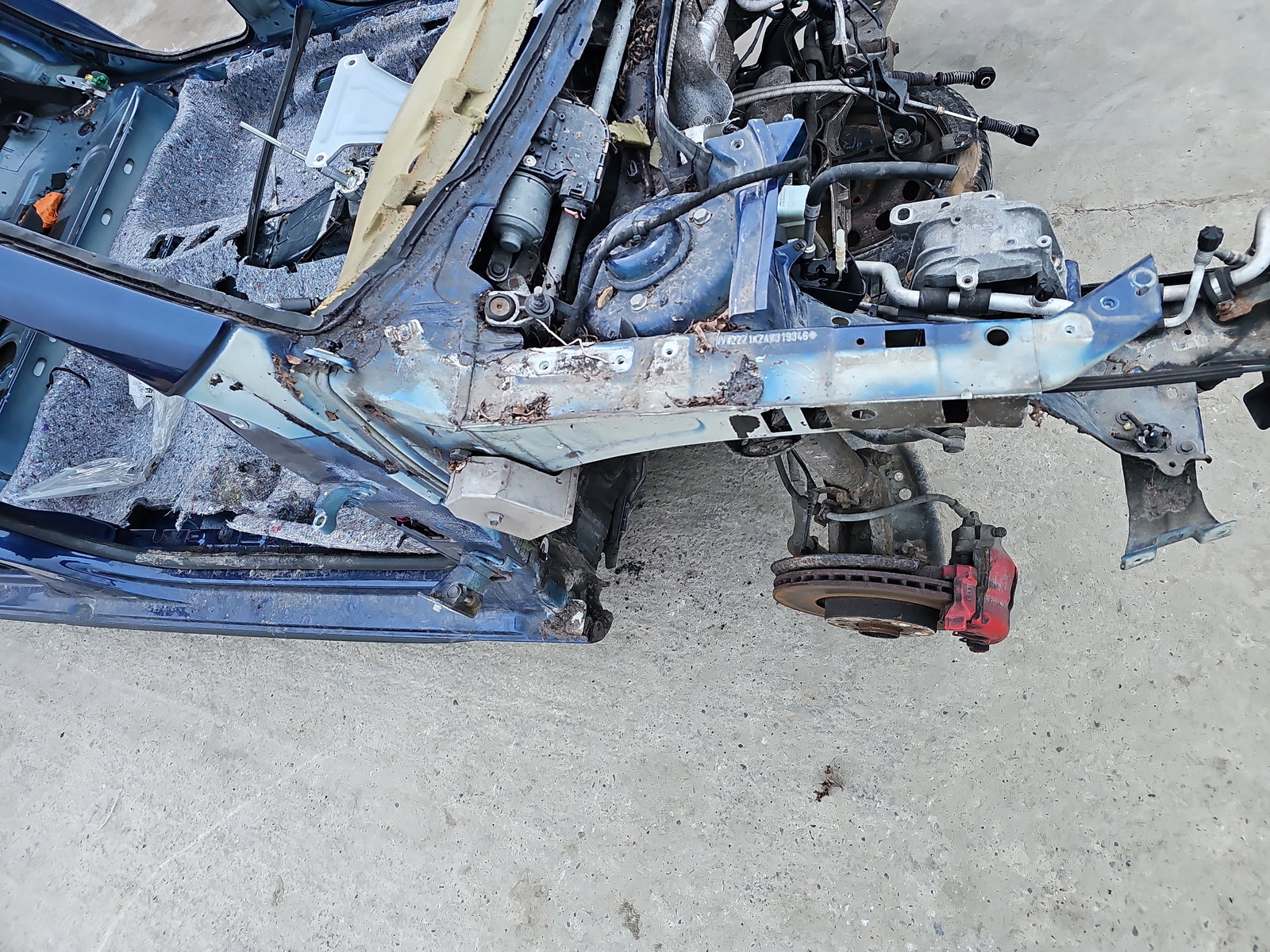 Semi aripa dreapta Volkswagen Golf 6 (5K1) GTI [Fabr 2009-2013] OEM - imagine 2