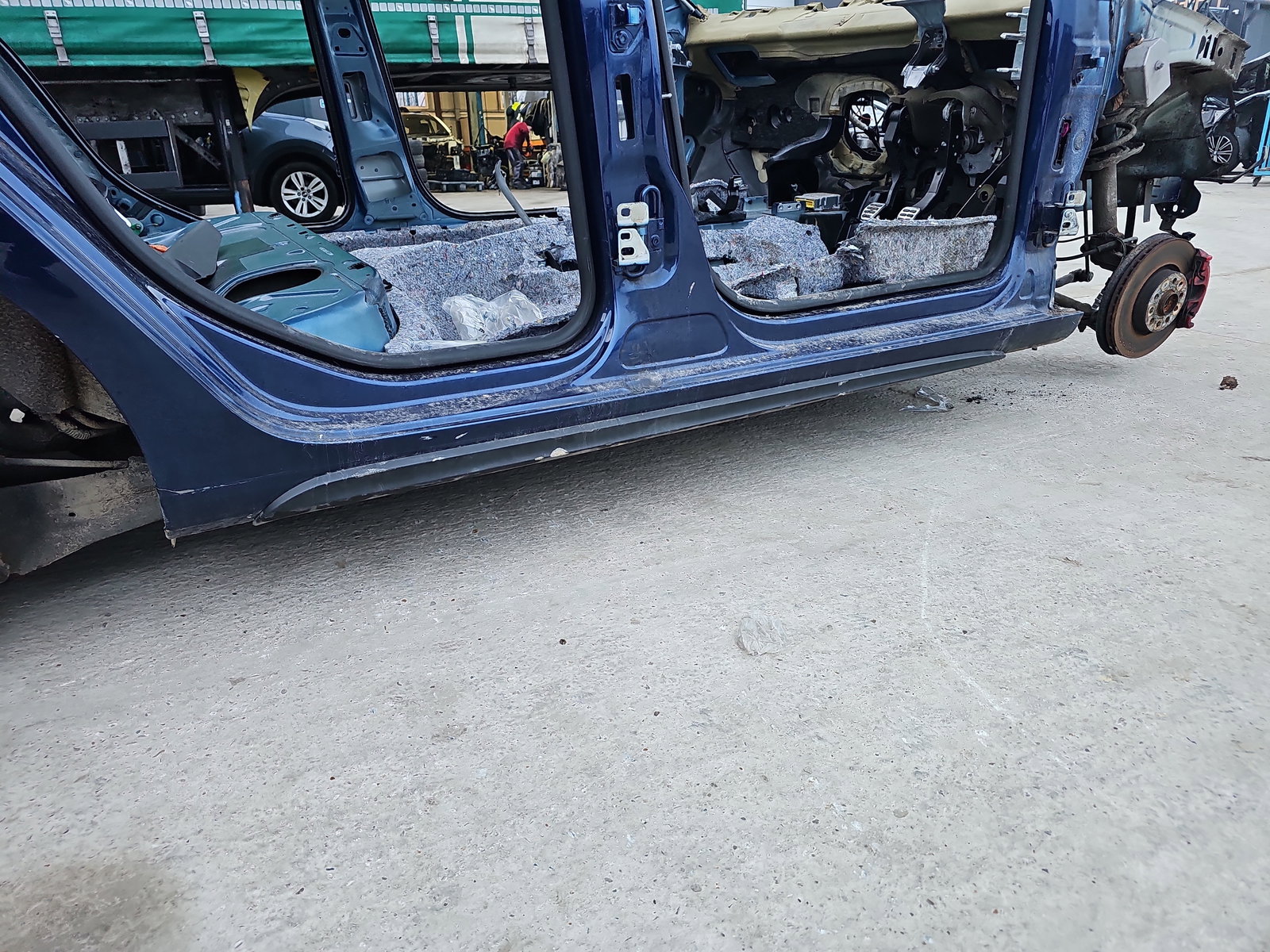 Prag lateral dreapta Volkswagen Golf 6 (5K1) GTI [Fabr 2009-2013] OEM - imagine 1