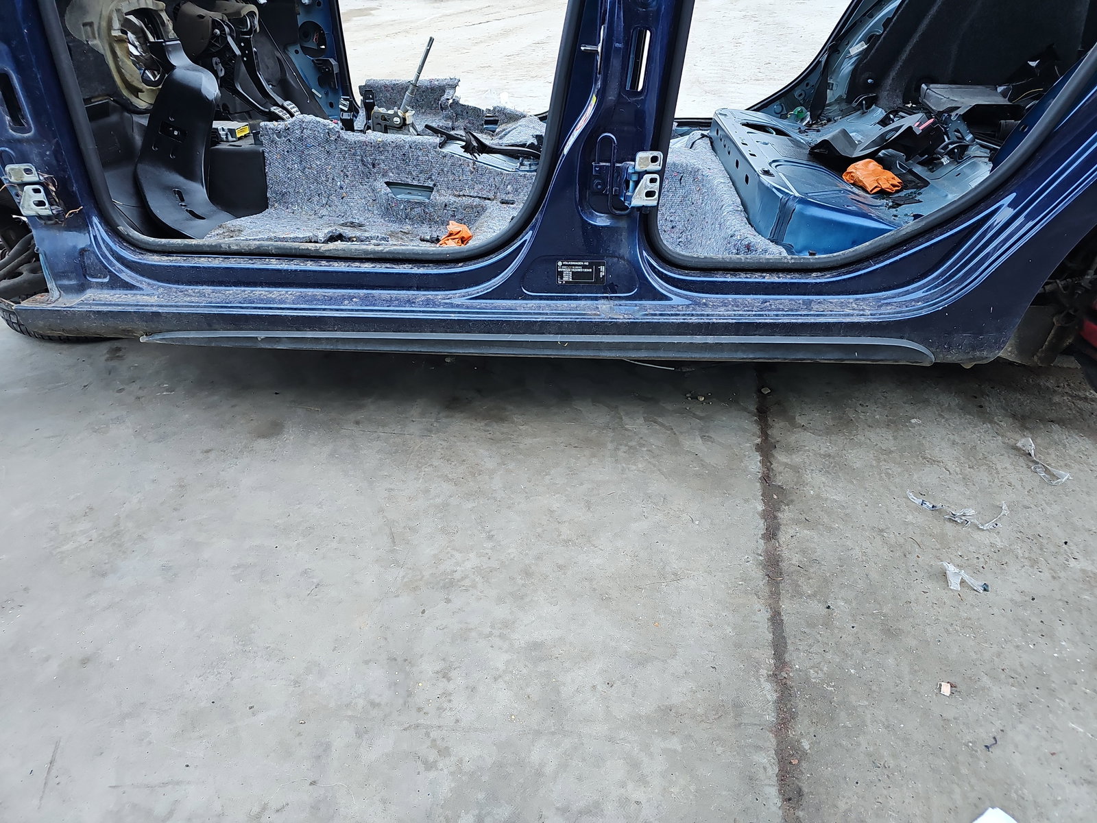 Prag lateral stanga Volkswagen Golf 6 (5K1) GTI [Fabr 2009-2013] OEM - imagine 3