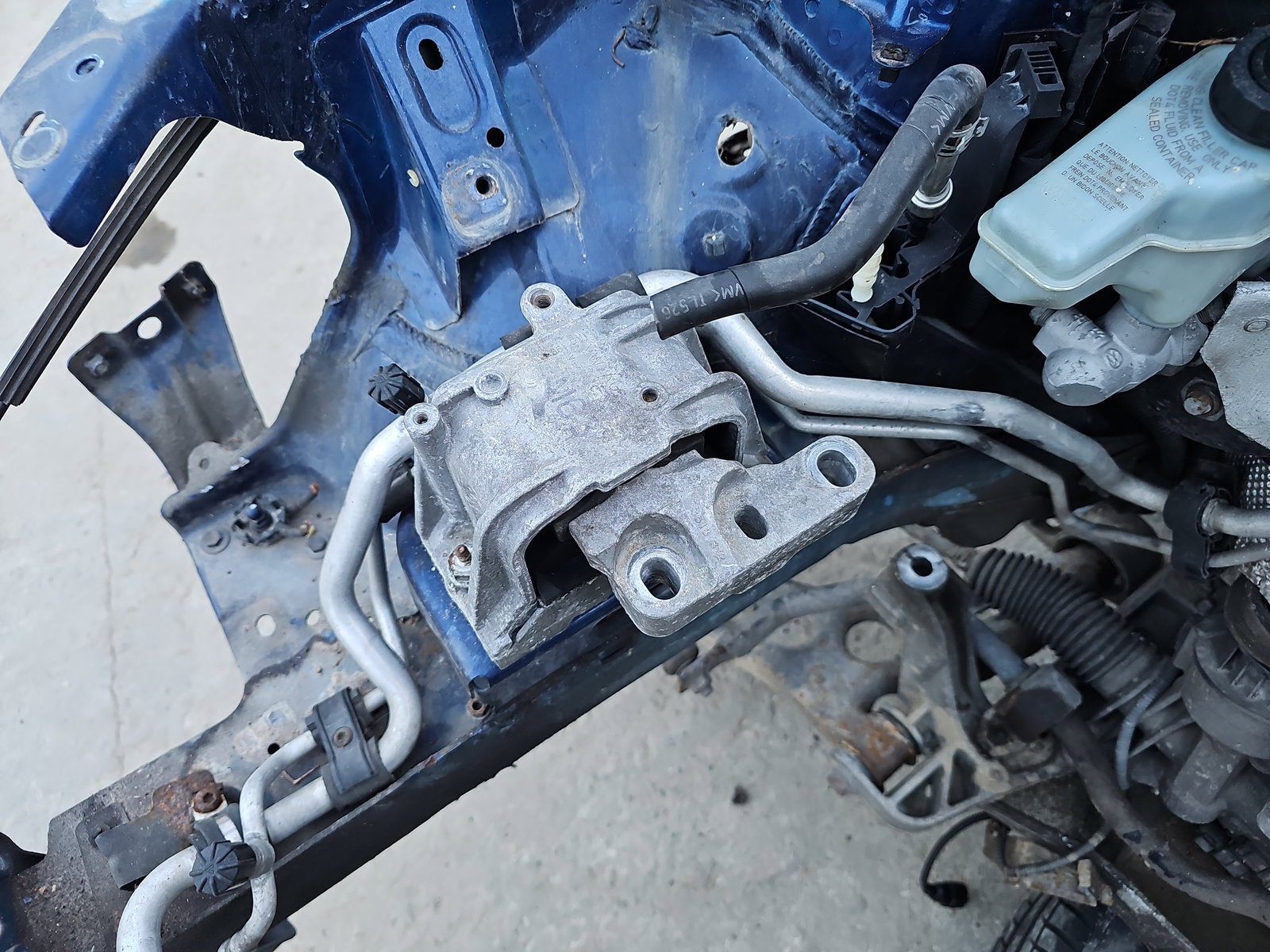 Tampon motor dreapta Volkswagen Golf 6 (5K1) GTI [Fabr 2009-2013] OEM 2.0 TFSI CCZB 155KW / 210CP - imagine 1