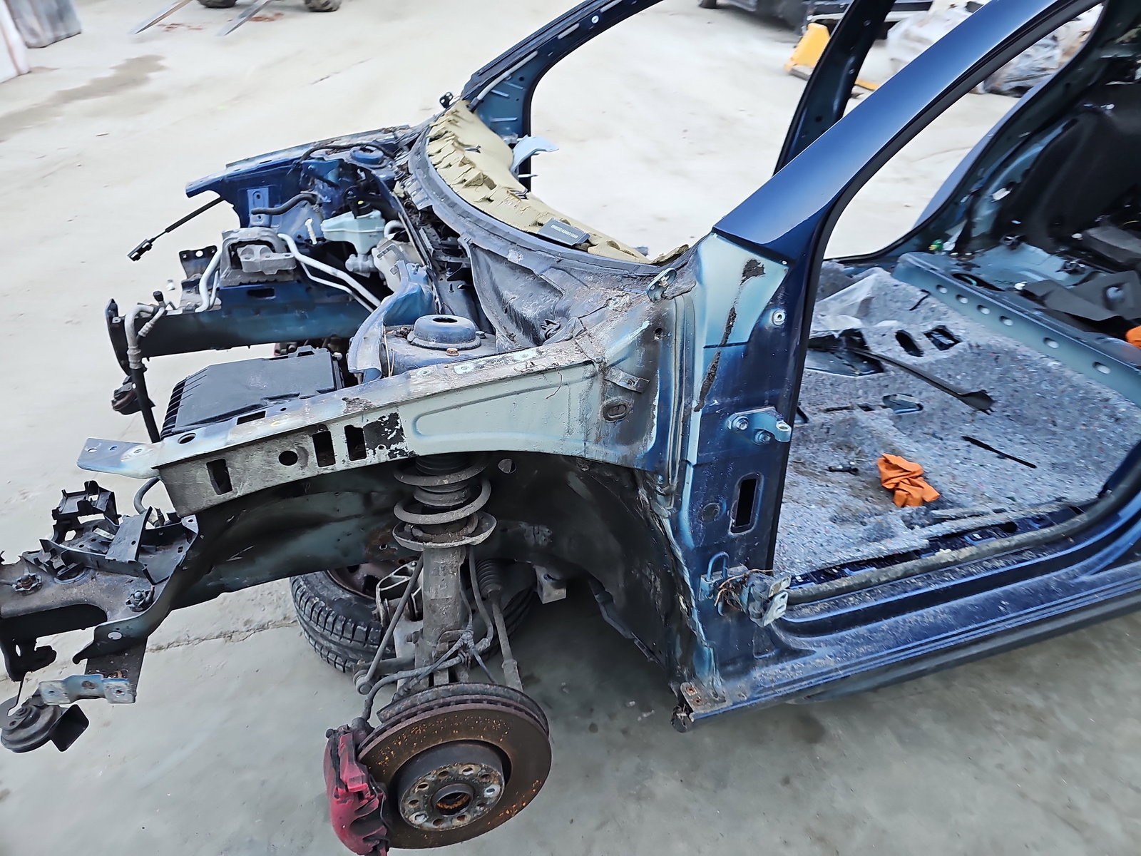 Semi aripa stanga Volkswagen Golf 6 (5K1) GTI [Fabr 2009-2013] OEM - imagine 1