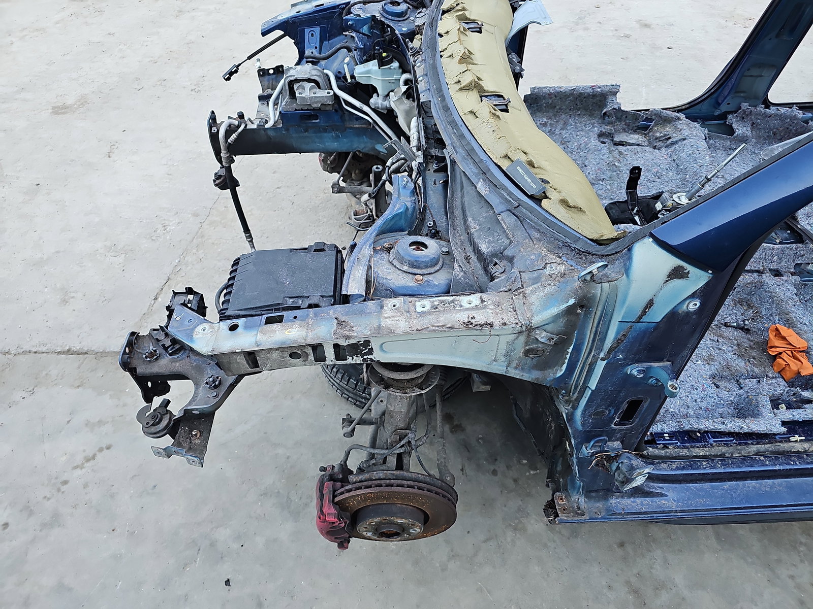 Semi aripa stanga Volkswagen Golf 6 (5K1) GTI [Fabr 2009-2013] OEM - imagine 2