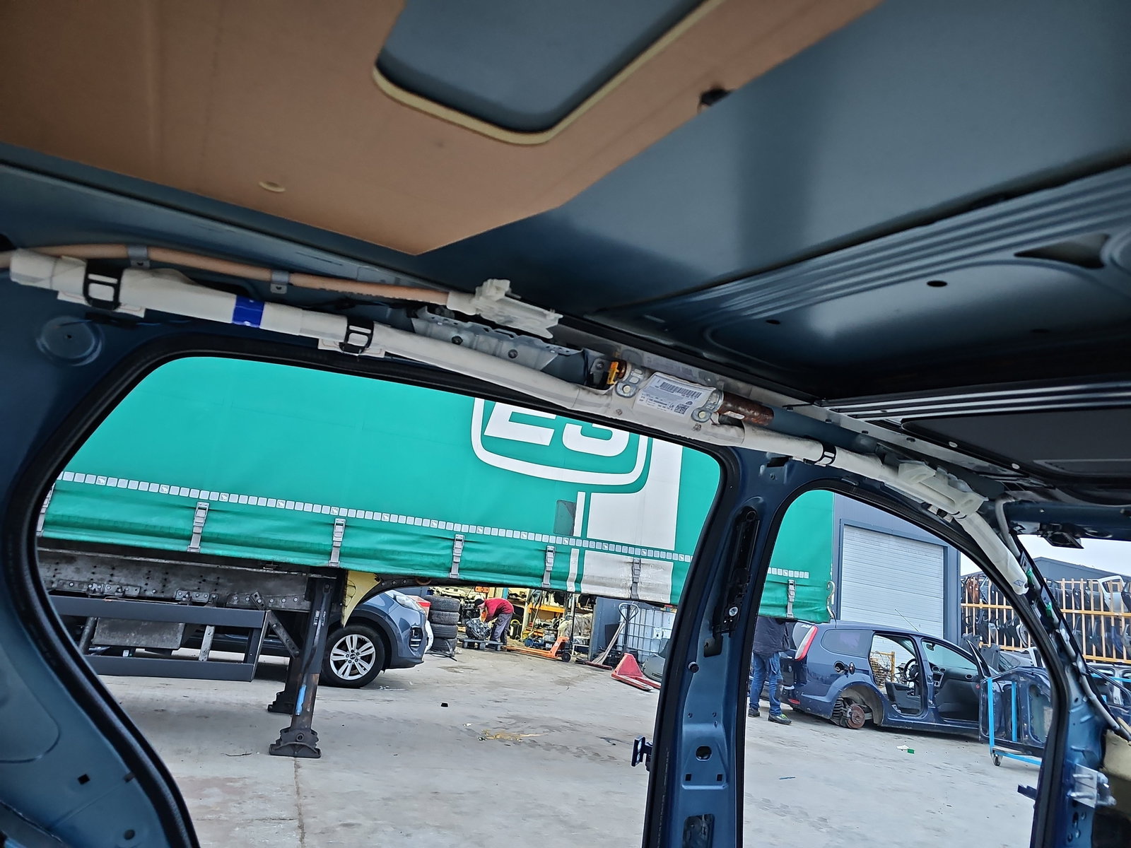 Airbag cortina stanga Volkswagen Golf 6 (5K1) GTI [Fabr 2009-2013] 5K6880741D - imagine 2