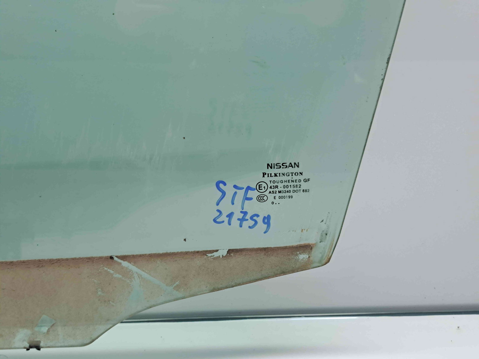 Geam usa stanga fata Nissan Qashqai [Fabr 2007-2014] OEM - imagine 2