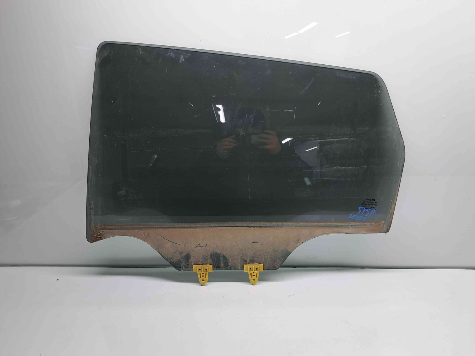 Geam usa stanga spate Nissan Qashqai [Fabr 2007-2014] OEM - imagine 1