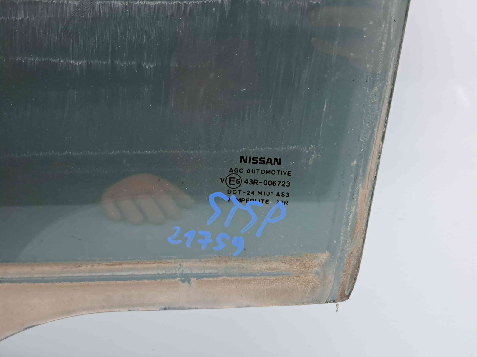 Geam usa stanga spate Nissan Qashqai [Fabr 2007-2014] OEM - imagine 2