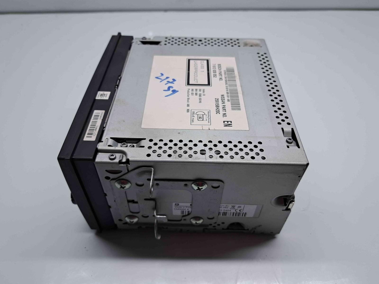 Radio CD cu navigatie Nissan Qashqai [Fabr 2007-2014] 25915BH20C - imagine 2