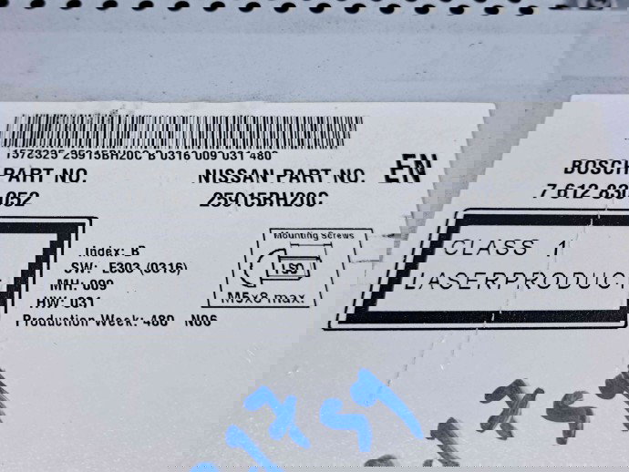  Radio CD cu navigatie Nissan Qashqai [Fabr 2007-2014] 25915BH20C