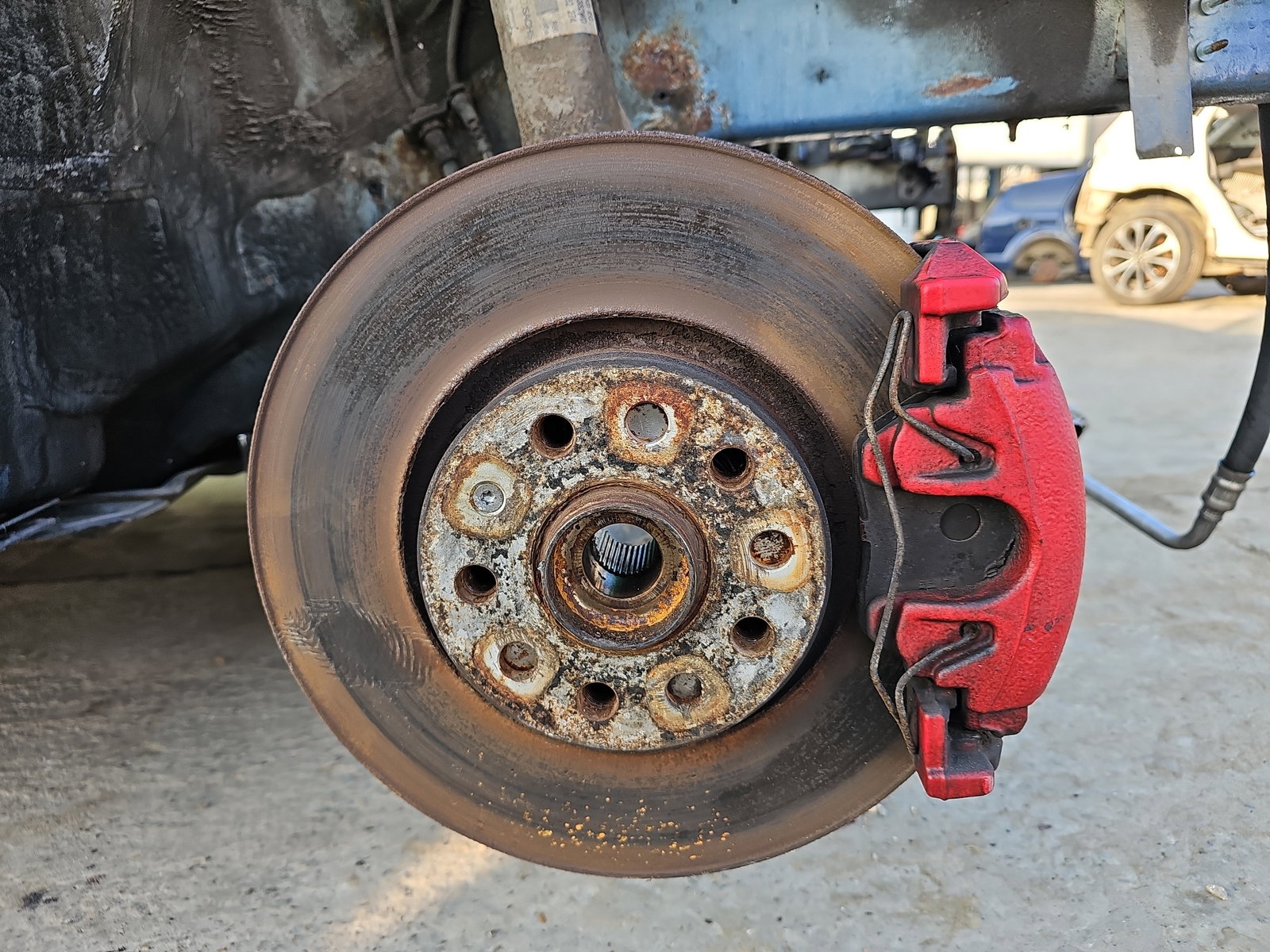 Fuzeta fata dreapta Volkswagen Golf 6 (5K1) GTI [Fabr 2009-2013] 2.0 TFSI CCZB 155KW / 210CP - imagine 1