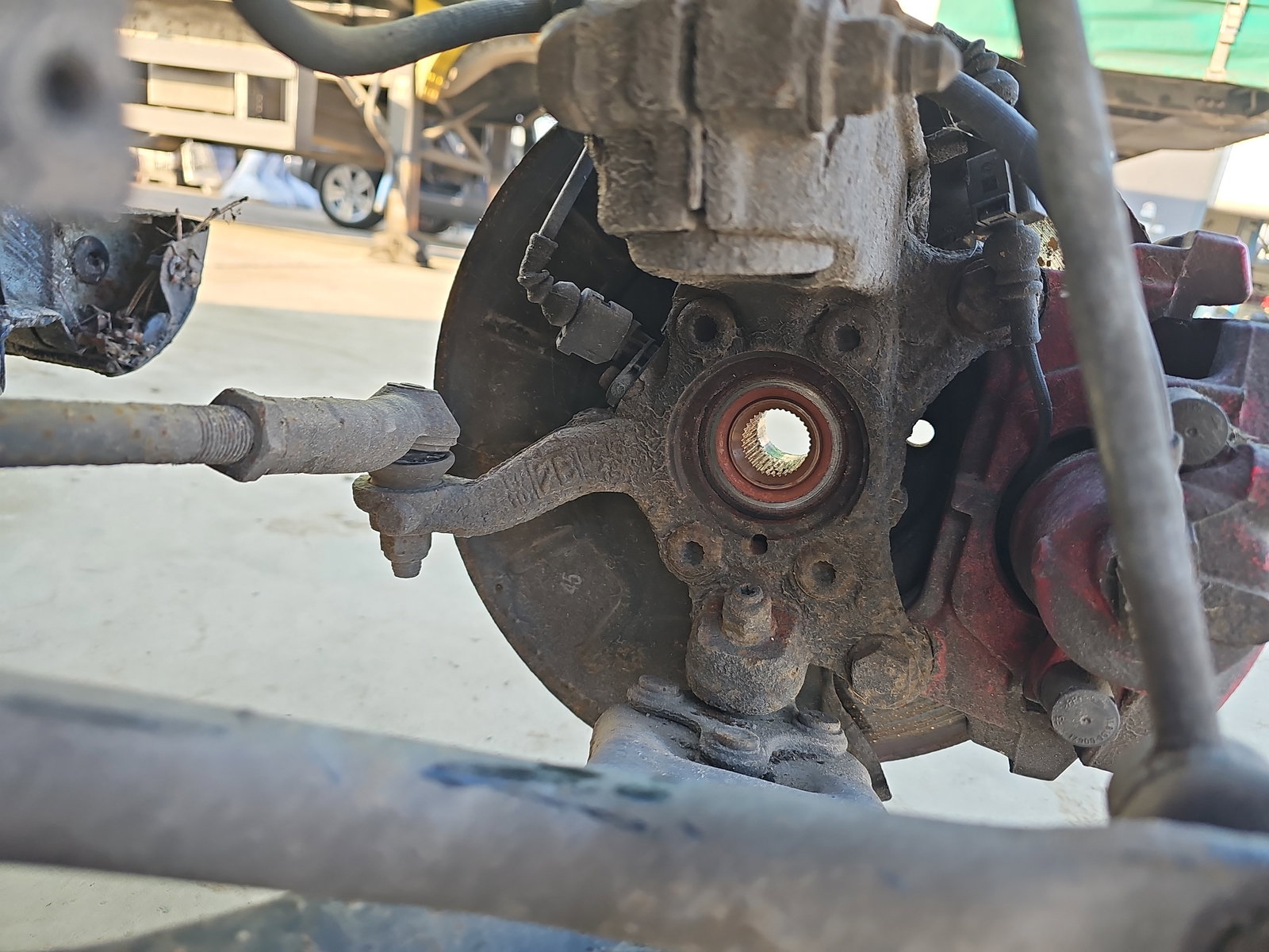 Fuzeta fata stanga Volkswagen Golf 6 (5K1) GTI [Fabr 2009-2013] 2.0 TFSI CCZB 155KW / 210CP - imagine 2