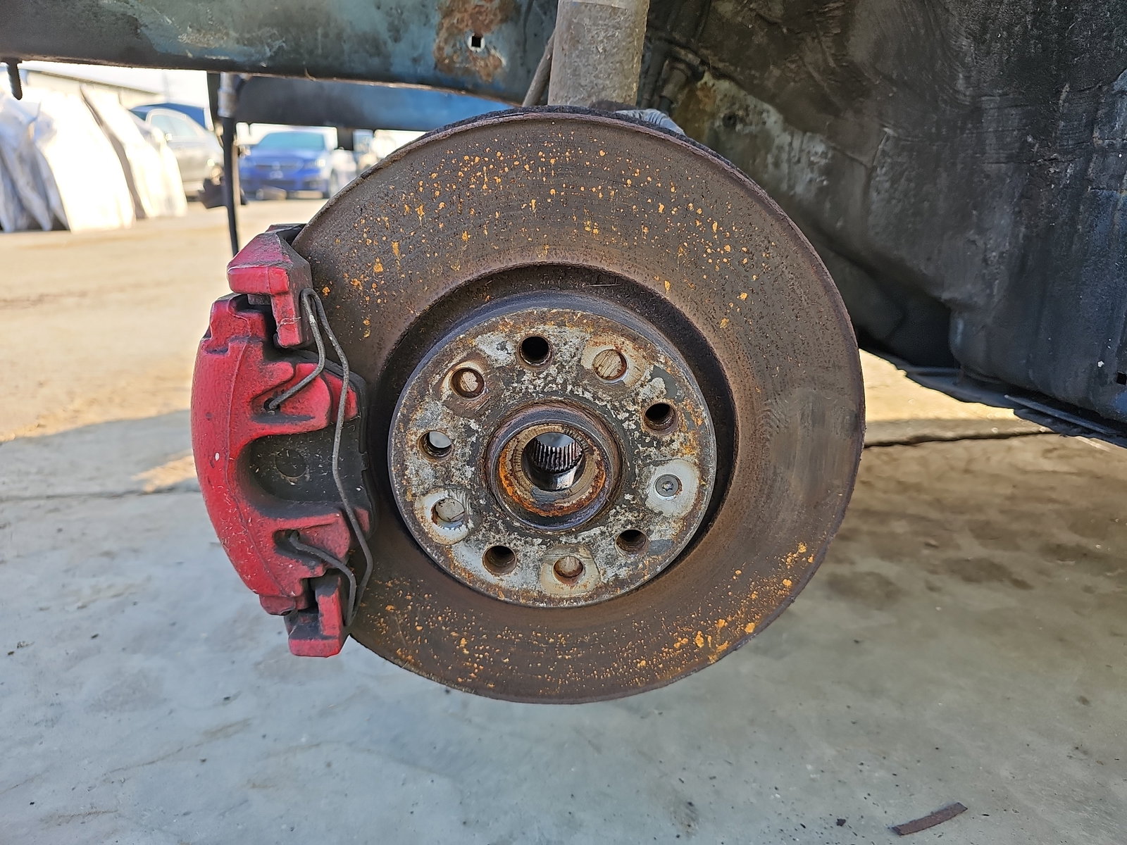 Fuzeta fata stanga Volkswagen Golf 6 (5K1) GTI [Fabr 2009-2013] 2.0 TFSI CCZB 155KW / 210CP - imagine 4