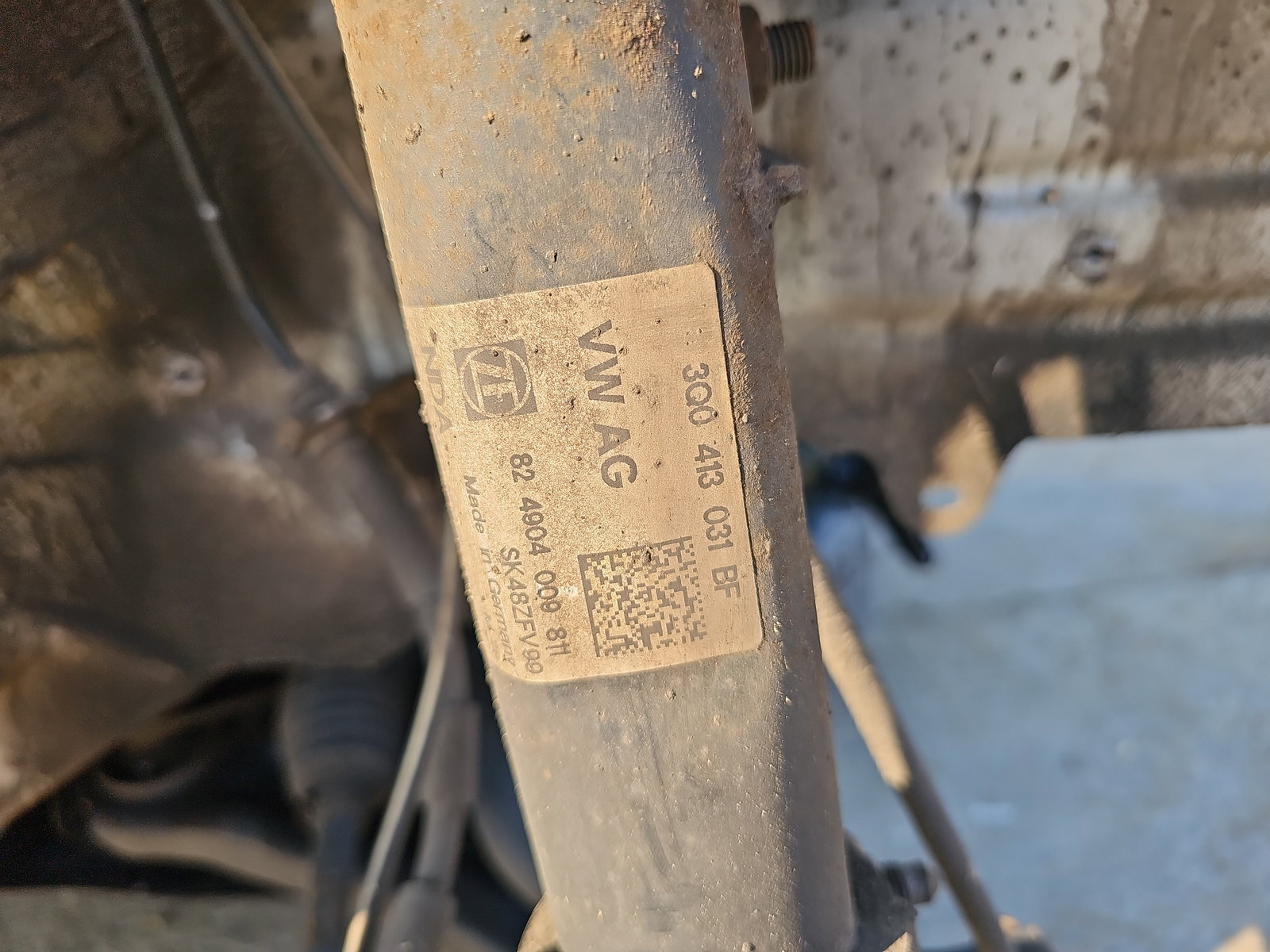 Amortizor dreapta fata Skoda Superb III (3V3) [Fabr 2015-prezent] 1.6 TDI DCZA 88KW / 120CP - imagine 3