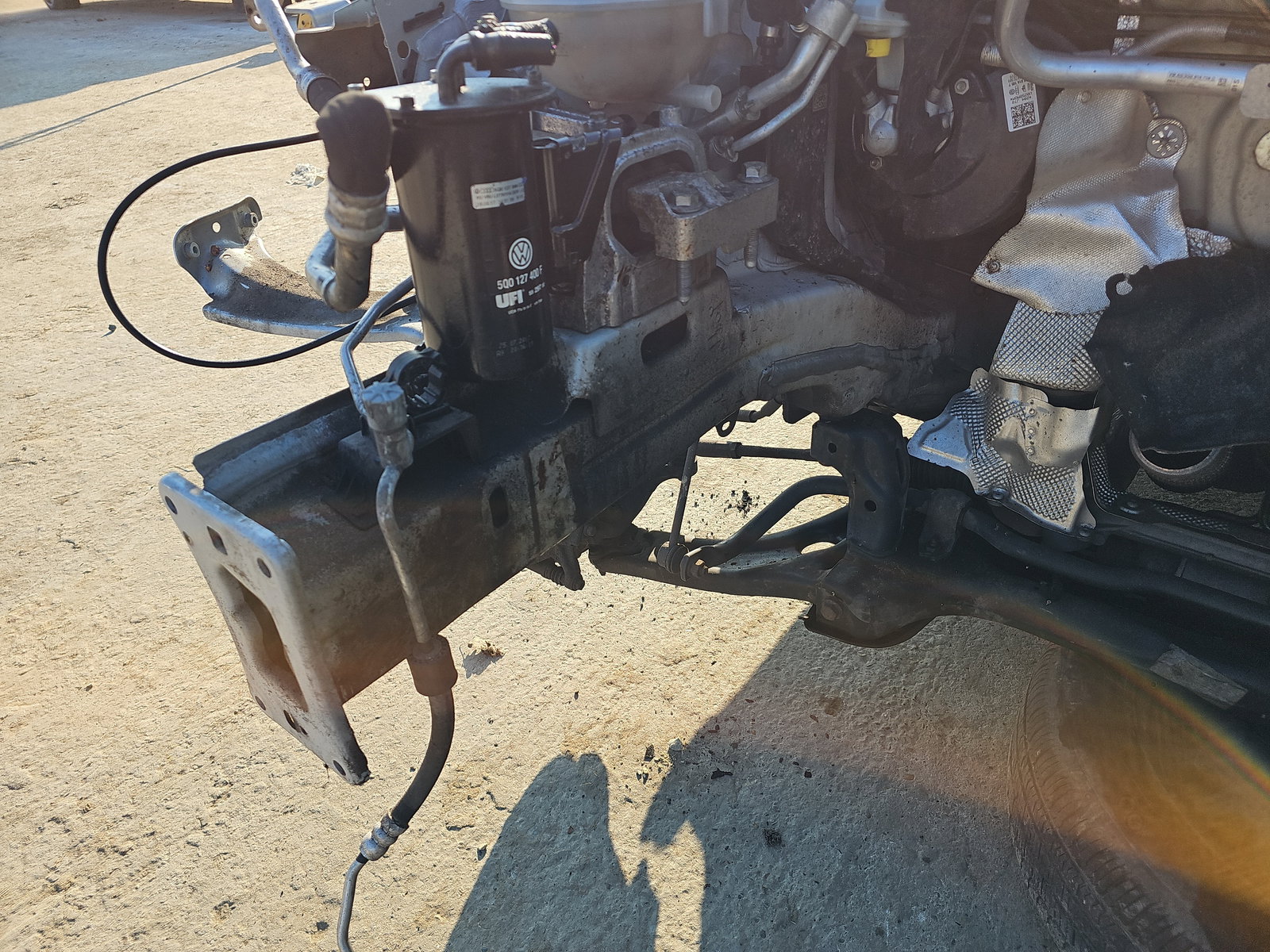 Lonjeron dreapta Skoda Superb III (3V3) [Fabr 2015-prezent] OEM - imagine 1