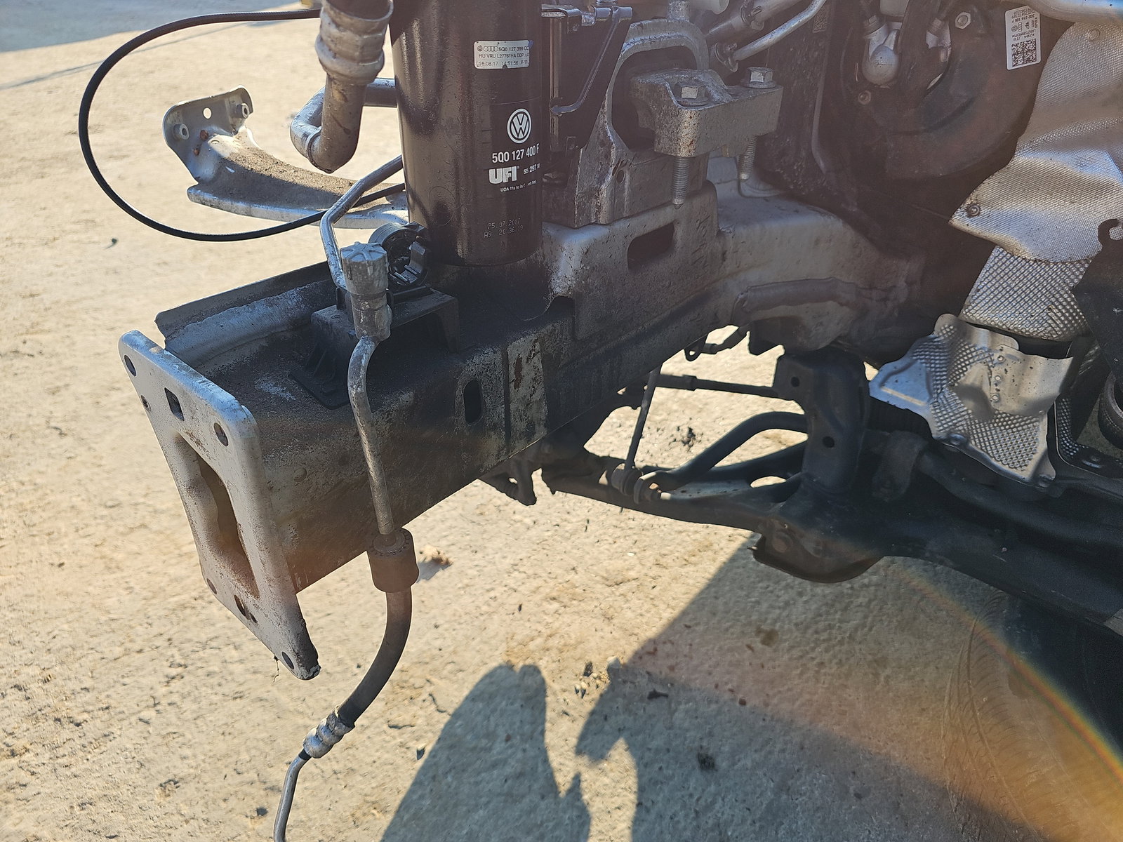 Lonjeron dreapta Skoda Superb III (3V3) [Fabr 2015-prezent] OEM - imagine 4