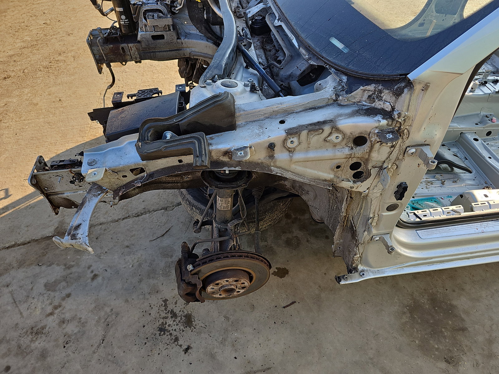 Semi aripa stanga Skoda Superb III (3V3) [Fabr 2015-prezent] OEM - imagine 4