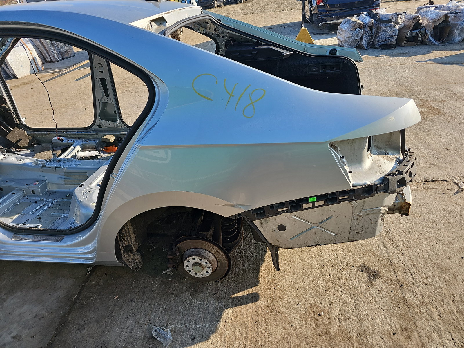 Aripa stanga spate Skoda Superb III (3V3) [Fabr 2015-prezent] OEM - imagine 1