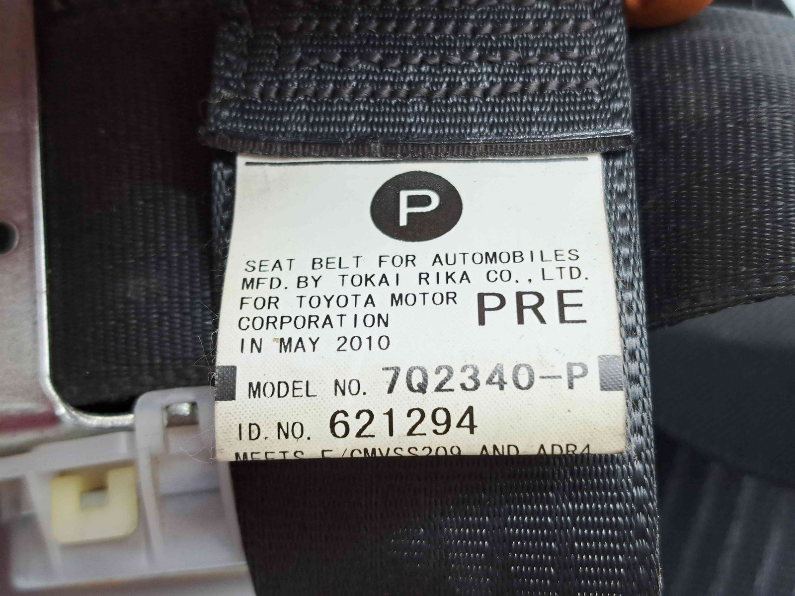 Centura stanga fata Toyota Rav 4 III (ACA3, ACE, ALA3, GSA3, ZSA3) [Fabr 2005-2013] Facelift 7Q2340-P - imagine 4