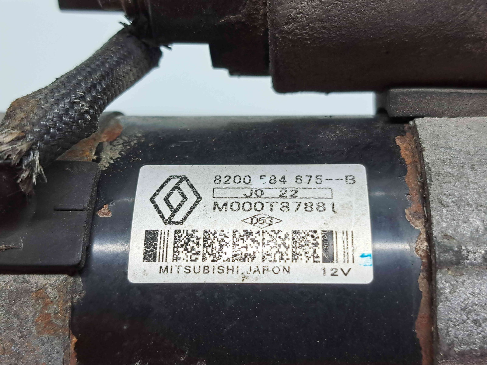 Electromotor 12 dinti Nissan Qashqai [Fabr 2007-2014] 8200584675 1.5 DCI K9K-64676KW / 103KW - imagine 3