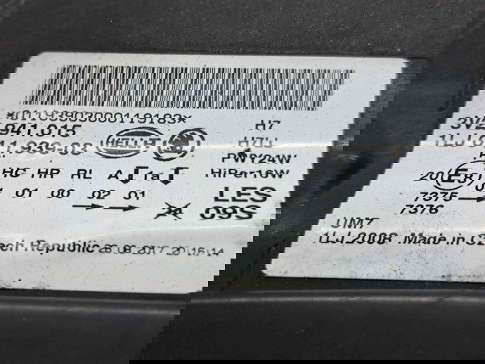  Far stanga Skoda Superb III (3V3) [Fabr 2015-prezent] 3V2941015