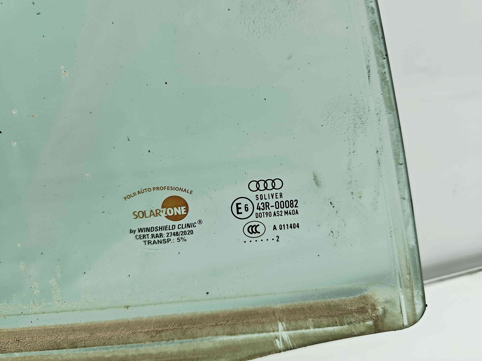 Geam usa dreapta spate Audi A4 (8K5, B8) Avant [Fabr 2008-2015] OEM - imagine 2