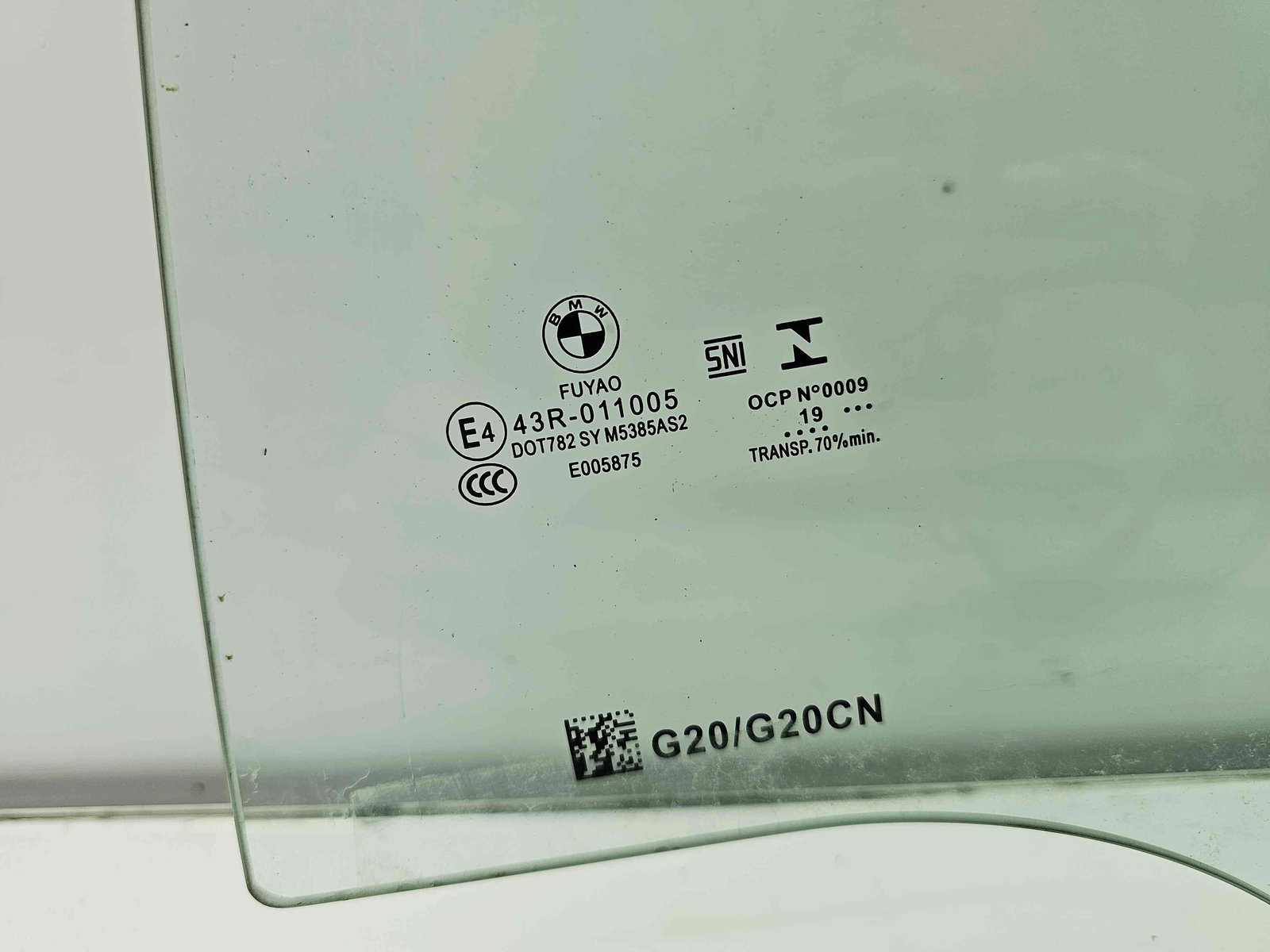 Geam usa stanga spate Bmw 3 Saloon (G20) [Fabr 2018-2025] OEM - imagine 2