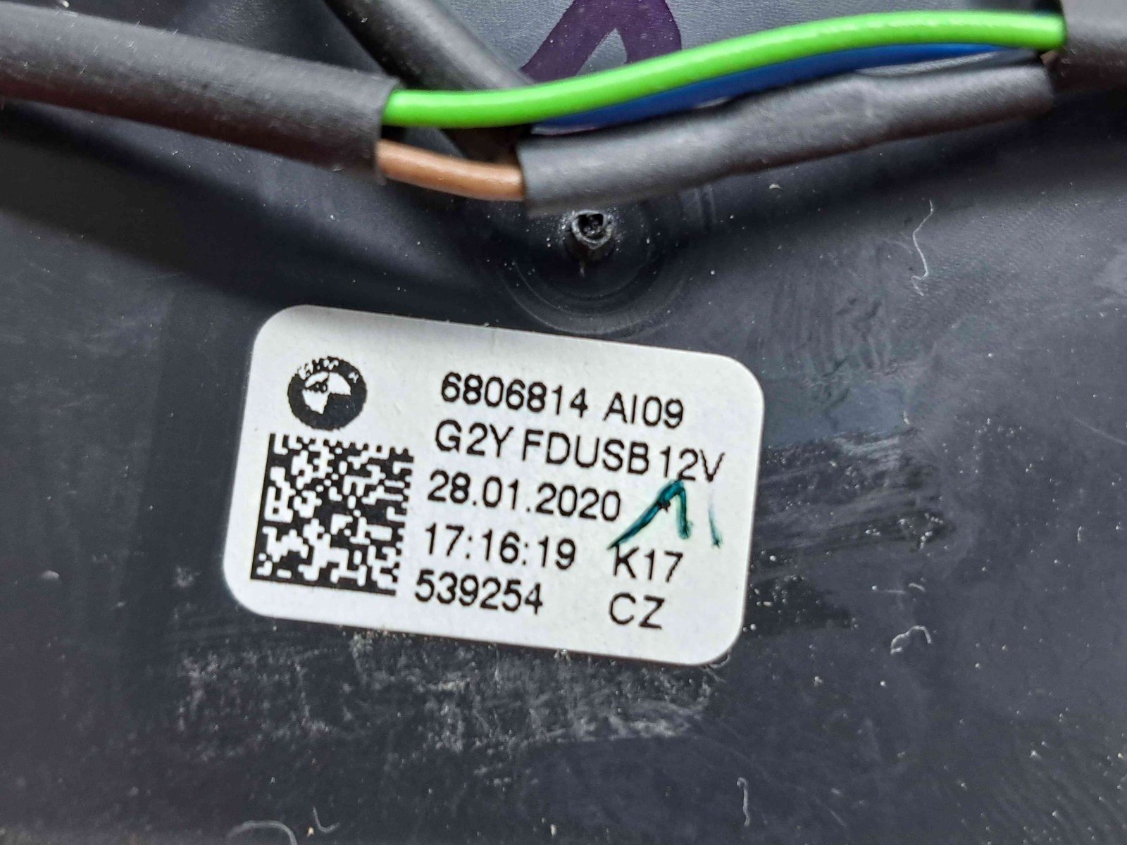 Grila aerisire spate Bmw 3 Saloon (G20) [Fabr 2018-2025] 6806814-09 - imagine 4