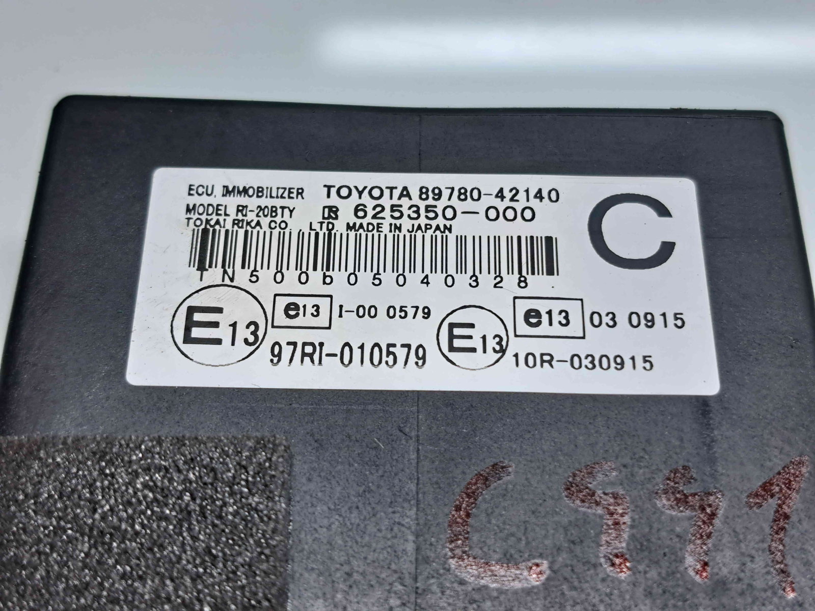 Modul confort Toyota Rav 4 III (ACA3, ACE, ALA3, GSA3, ZSA3) [Fabr 2005-2013] Facelift 89780-42140 - imagine 2