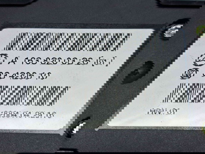  Butoane comenzi consola centrala Mercedes Clasa ML (W163) [Fabr 1998-2005] A1638200326